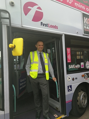 Tom Bridge, First West Yorkshire 's new Operations Director